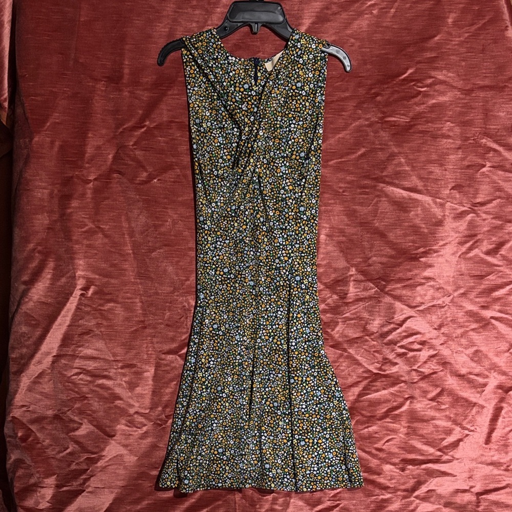 MICHAEL Michael Kors Floral Print Midi Dress